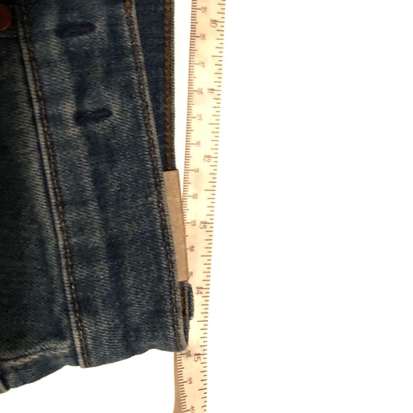 Madewell High Rise Slim crop Boyjean (Size: 26) - Picture 7 of 8